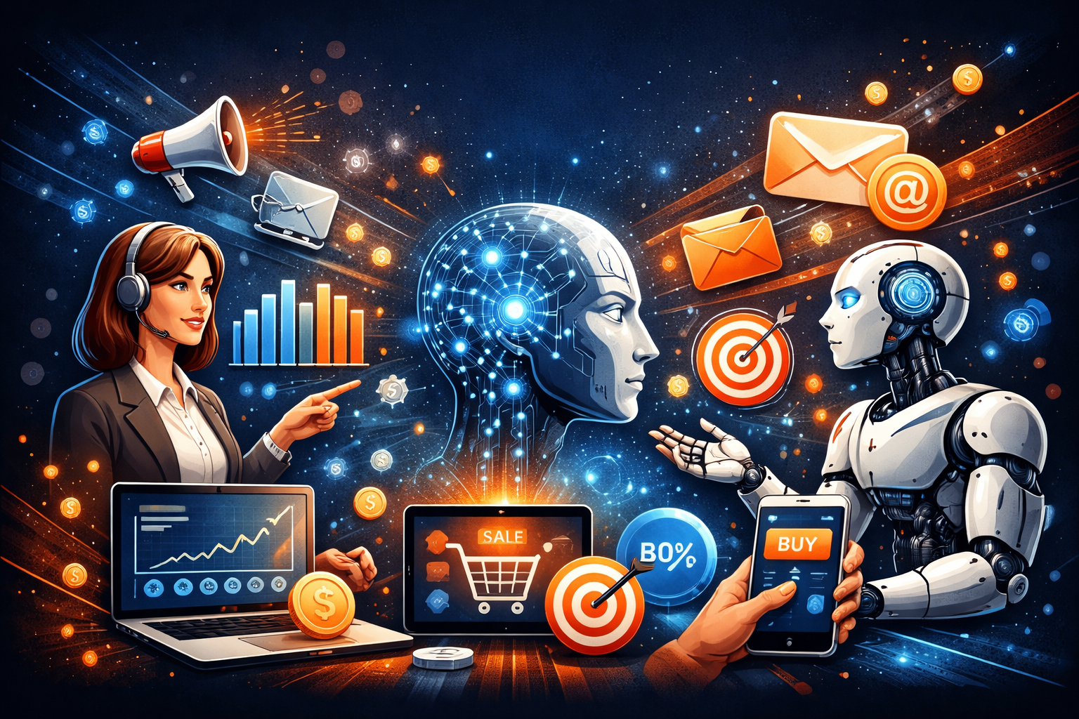 Χρήση AI στις Πωλήσεις και τη Διαφήμιση